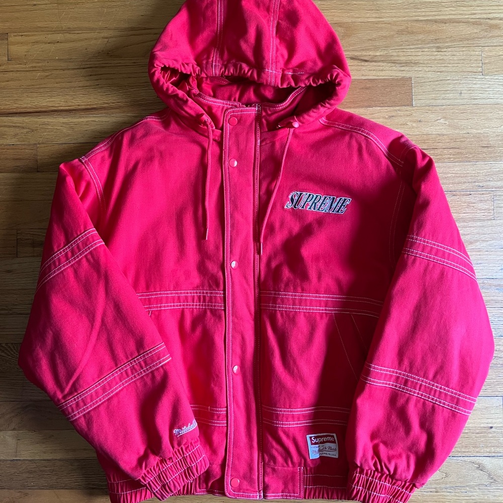 Supreme Mitchell & Ness Twill Stadium Jacket
